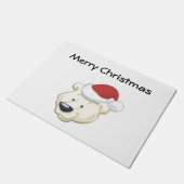 クリスマス極楽のクリスマス ドアマット (アングル)