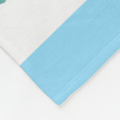 クリスマス楽園の亀 フリースブランケット (角)