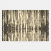 クリスマス樺の木フォレストファッションアヤシャロゴ ラッピングペーパーシート (正面3)