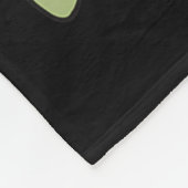 クリスマス歯科医サンタFlをお休みする時に フリースブランケット (角)