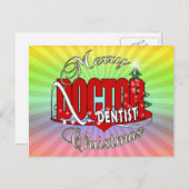 クリスマス歯科医 シーズンポストカード (正面/裏面)