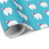 クリスマス歯 ラッピングペーパー (ロールコーナー)