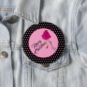 クリスマス気のあるそぶりをしたボタン 缶バッジ (インサイチュ)