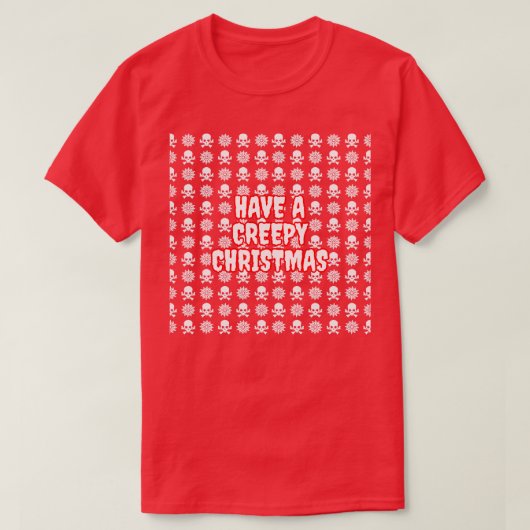 クリスマス気分が悪い2 Tシャツ (デザイン正面)