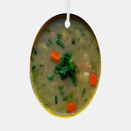 クリスマス気分が晴れる |食おもしろい物パン メタルオーナメント (正面右)