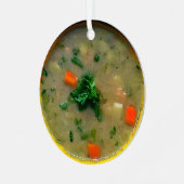 クリスマス気分が晴れる |食おもしろい物パン メタルオーナメント (正面左)