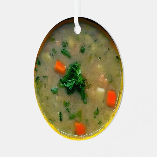 クリスマス気分が晴れる |食おもしろい物パン メタルオーナメント (正面左)