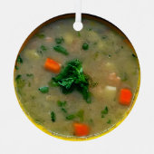 クリスマス気分が晴れる |食おもしろい物パン メタルオーナメント (正面)