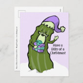 クリスマス気分が良い シーズンポストカード (正面/裏面)