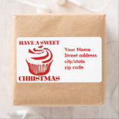 クリスマス気分が良い ラベル (インサイチュ)