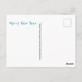 クリスマス気分が落ち着く ポストカード (裏面)