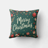 クリスマス気分のピロークッション クッション (裏面)