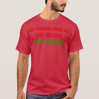 クリスマス気分の失礼な無礼なクリス Tシャツ