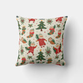 クリスマス気分の枕クッション クッション (裏面)