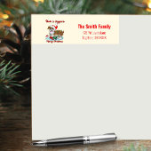 クリスマス気分の良い英語のブルドッグを食べる ラベル