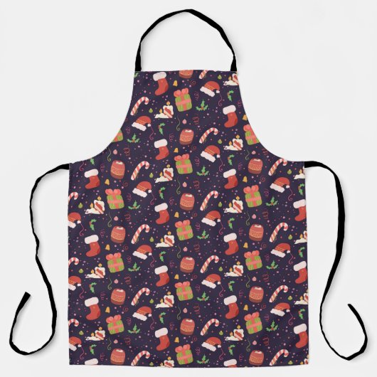 クリスマス気分 エプロン (正面)