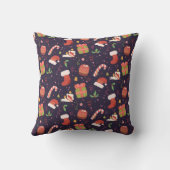 クリスマス気分 クッション (裏面)