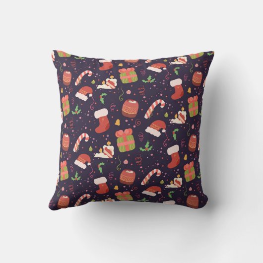 クリスマス気分 クッション (裏面)