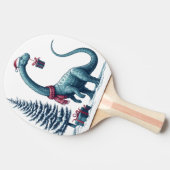 クリスマス気管支索恐竜 卓球ラケット (横)