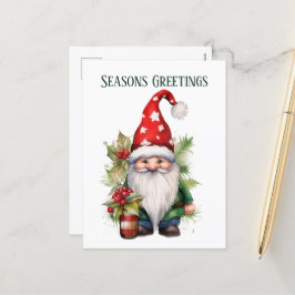 クリスマス水の色格言追加文字休日 シーズンポストカード