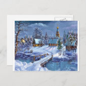 クリスマス波止場 シーズンポストカード (正面/裏面)