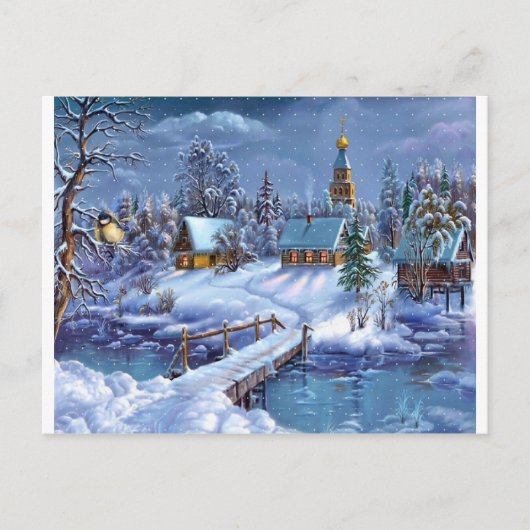 クリスマス波止場 シーズンポストカード (正面)