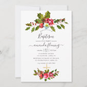 クリスマス洗礼 招待状 (正面)