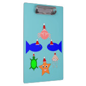 クリスマス海の生き物 クリップボード (右)