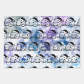 クリスマス海の生き物 ラッピングペーパーシート (正面3)