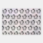 クリスマス海の生き物 ラッピングペーパーシート (正面2)