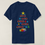 クリスマス消防士 Tシャツ (デザイン正面)