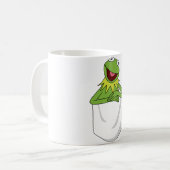 クリスマス消防車トナカイ クリスマス消防士 コーヒーマグカップ (正面左)