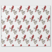 クリスマス深紅色ラッピング紙 ラッピングペーパー (フラット)
