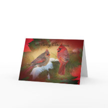 クリスマス深紅色