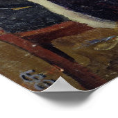 クリスマス準備， 1896 ポスター (角)