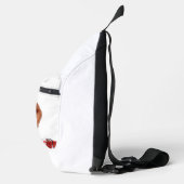 クリスマス滑りやすいジョーゲイプライドギフトLGBTQIAラップ スリングバッグ (右)