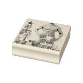 クリスマス滑りやすいジョーゲイプライドギフトLGBTQIAラップ ラバースタンプ (スタンプ)