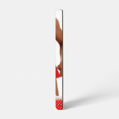 クリスマス滑りやすいジョーゲイプライドギフトLGBTQIAラップ SAMSUNG GALAXYケース (左側面)