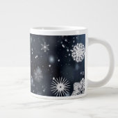 クリスマス滑りやすいジョー様々な形状のサイズを落とす ジャンボコーヒーマグカップ (右)