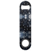 クリスマス滑りやすいジョー様々な形状のサイズを落とす スピード栓抜き (裏面)