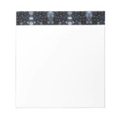 クリスマス滑りやすいジョー様々な形状のサイズを落とす ノートパッド (正面)