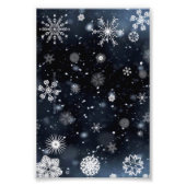 クリスマス滑りやすいジョー様々な形状のサイズを落とす フォトプリント (正面)