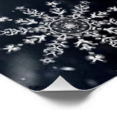 クリスマス滑りやすいジョー様々な形状のサイズを落とす ポスター (コーナー)