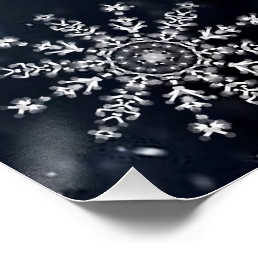 クリスマス滑りやすいジョー様々な形状のサイズを落とす ポスター (コーナー)