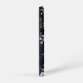 クリスマス滑りやすいジョー様々な形状のサイズを落とす SAMSUNG GALAXYケース (右側面)