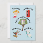 クリスマス漫画の12おもしろい日 シーズンカード (正面)