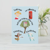 クリスマス漫画の12おもしろい日 シーズンカード (スタンド正面)