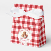 クリスマス焼いたクッキー フェイバーボックス (正面サイド)