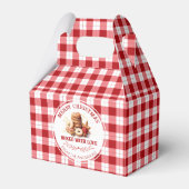 クリスマス焼いたクッキー フェイバーボックス (正面サイド)