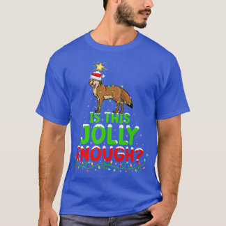 クリスマス照明は十分なすてきコヨーテクリスマ Tシャツ